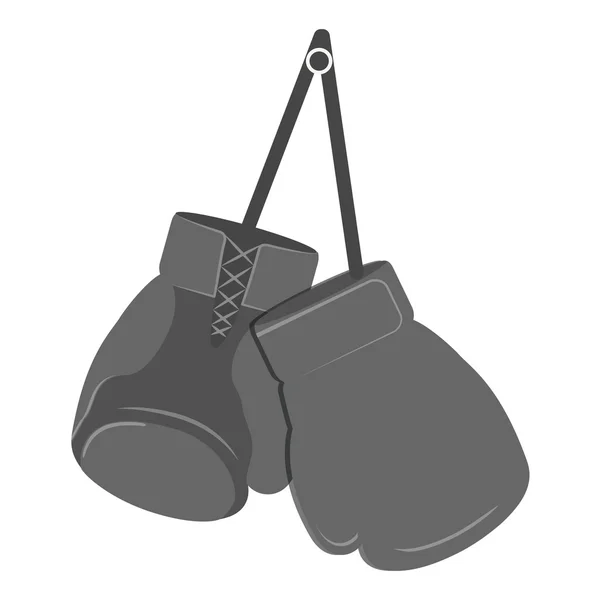 Guanto attrezzature boxe icona isolata — Vettoriale Stock