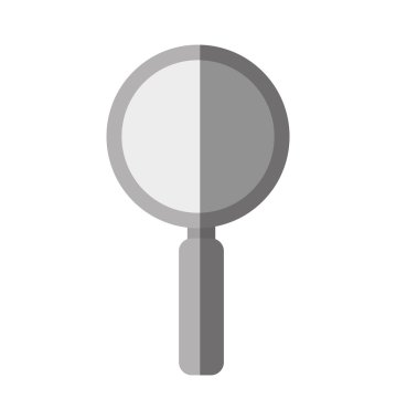 büyüteç izole edilmiş simge ara