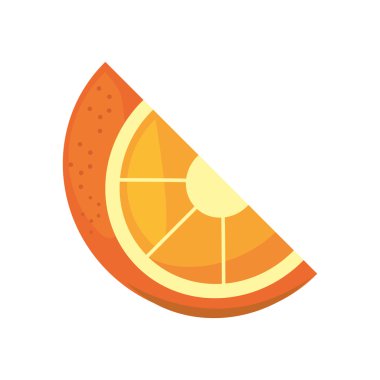 turuncu turunç meyvesi izole edilmiş simge