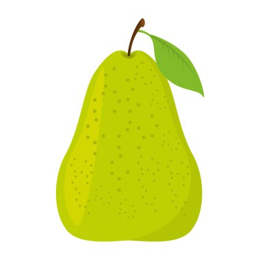 armut taze meyve izole ikonu