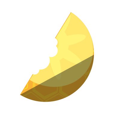 Ananas taze meyve izole simgesi