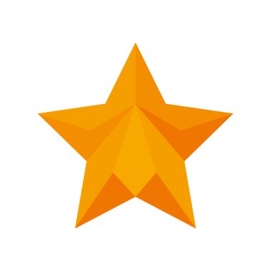 neşeli Noel yıldız izole simgesi