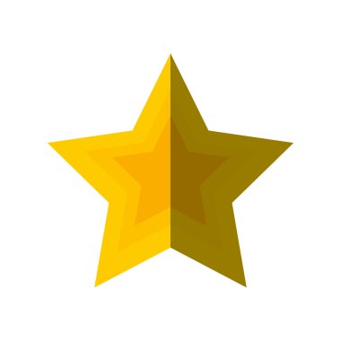 neşeli Noel yıldız izole simgesi