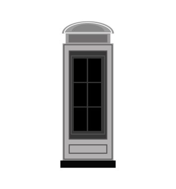 telefon cab İngiltere izole simgesi