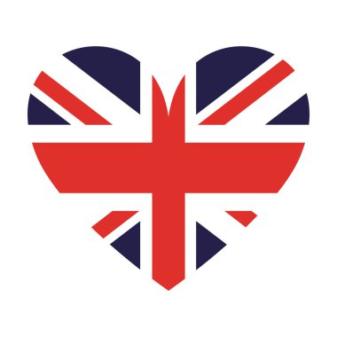 İngiltere bayrak izole simgesi