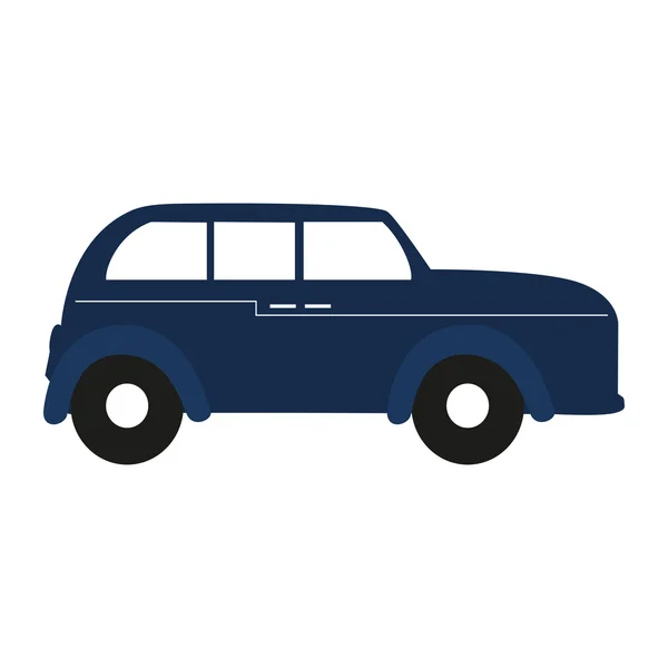 England classic car vehicle isolated icon — Stock Vector