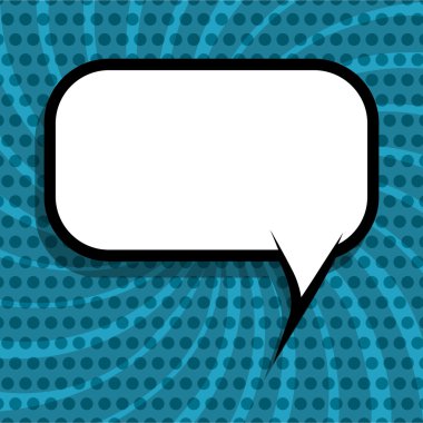 Retro ve Pop sanat bubble tasarım