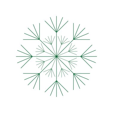 karahindiba tohum dekorasyon simgesi