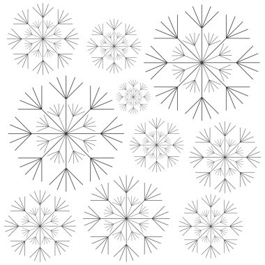 karahindiba tohum dekorasyon simgesi