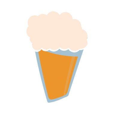 taze bira cam izole kutsal kişilerin resmi