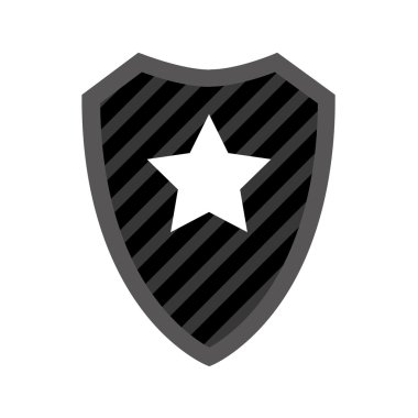 kalkan güvenlik izole simgesi