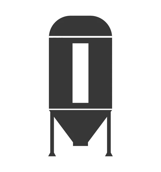 Water heater tank icon — Stock Vector