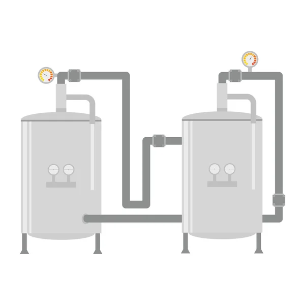 Значок резервуара для нагрівача води — стоковий вектор