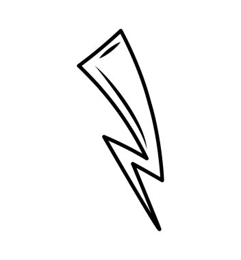 Ray fırtına iklim izole simgesi