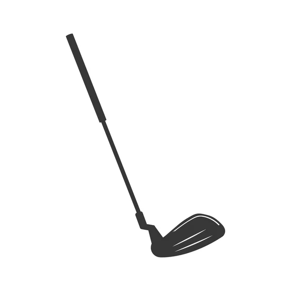 Palos de golf equipo aislado icono — Vector de stock