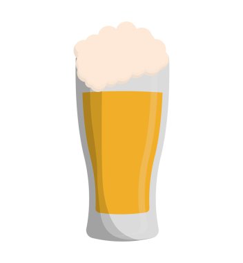 taze bira cam izole kutsal kişilerin resmi