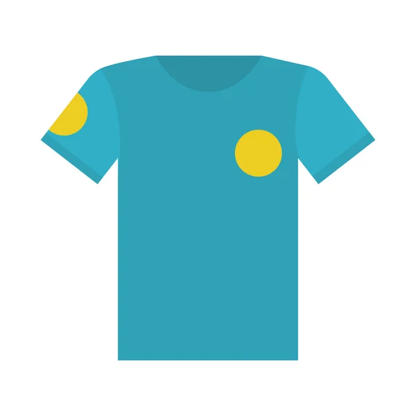 Camiseta uniforme equipo icono — Archivo Imágenes Vectoriales