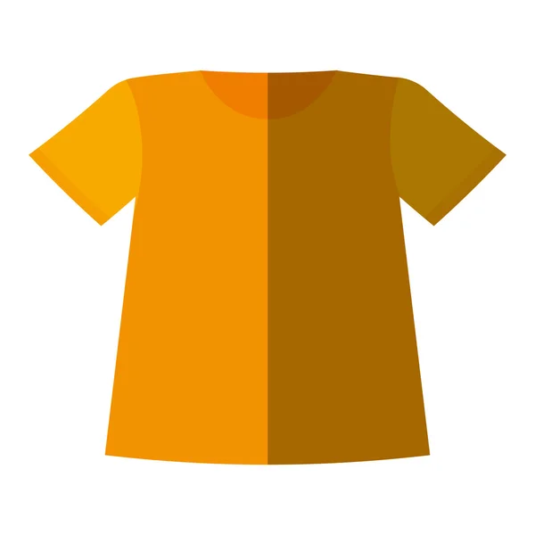 T-shirt uniforme team pictogram — Stockvector