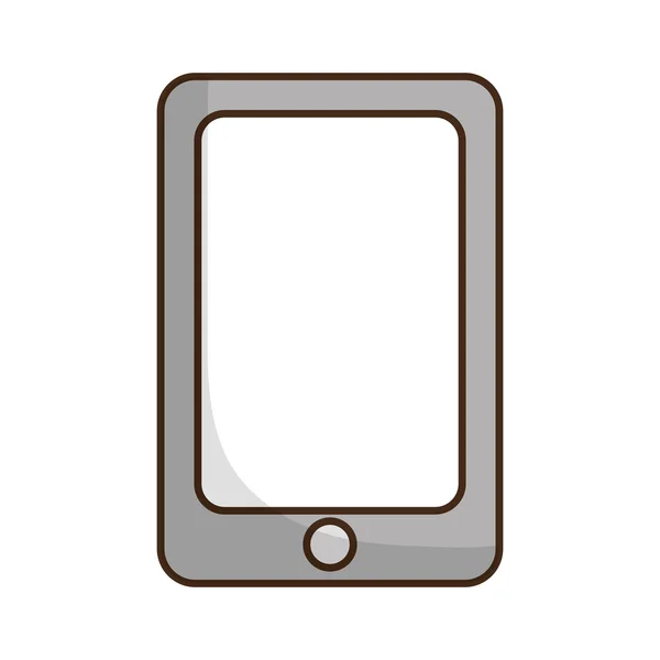 Geïsoleerde apparaatpictogram smartphone — Stockvector