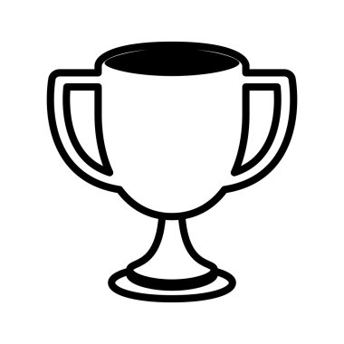 Trophy Kupası kazanan izole simgesi