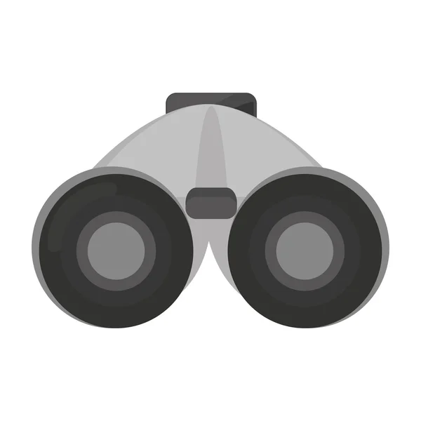Binoculars device isolated icon — Stock Vector