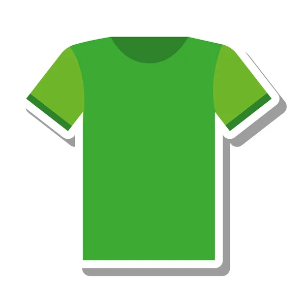 Camiseta uniforme equipo icono — Vector de stock