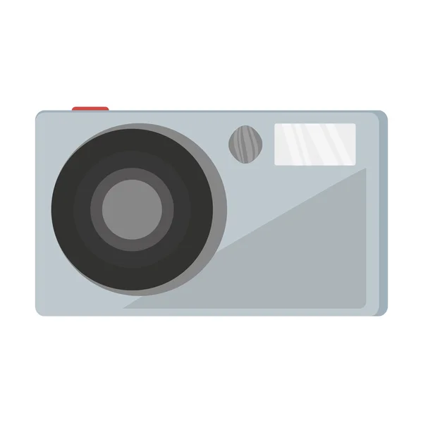 Camera photographic isolated icon — Stock Vector