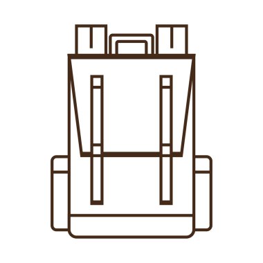 seyahat çanta izole simgesi