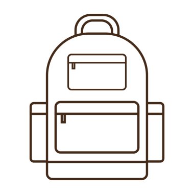 seyahat çanta izole simgesi