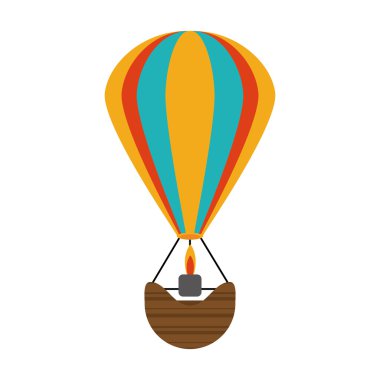 uçan balon hava sıcak