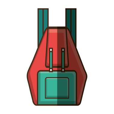 seyahat çanta izole simgesi