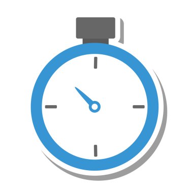 Chronometre izlemek izole simgesi