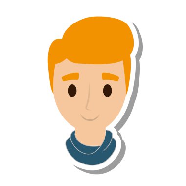 adam erkek avatar izole