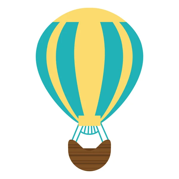 热气球空中飞行 — 图库矢量图片