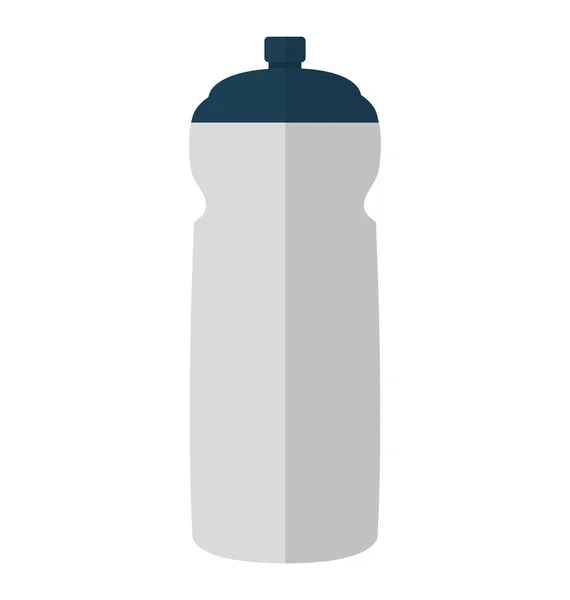 Bottiglia acqua palestra attrezzature — Vettoriale Stock