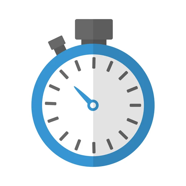 Montre chronomètre icône isolée — Image vectorielle