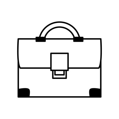 Portföy çanta izole simgesi