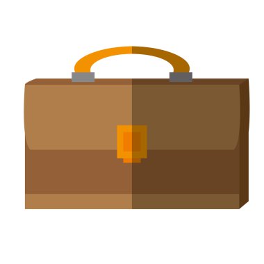 Portföy çanta izole simgesi