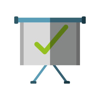 Kağıt kurulu eğitim izole simgesi