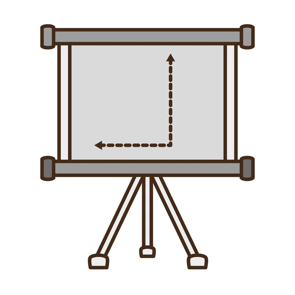 Formation carton papier icône isolée — Image vectorielle