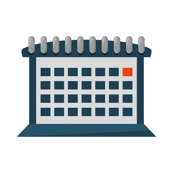Izolované ikona připomenutí kalendáře — Stockový vektor