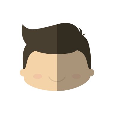 mutlu çocuk karakter avatar