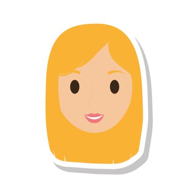 genç kız karakter avatar