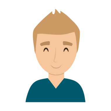 genç çocuk karakter avatar