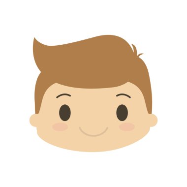 mutlu çocuk karakter avatar