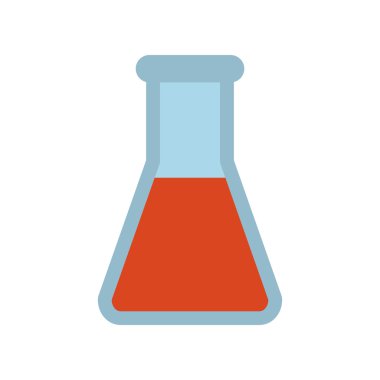 tüp testi bilim izole simgesi