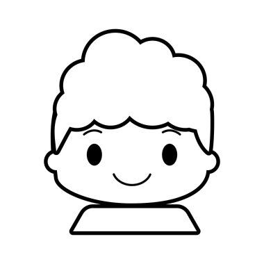 mutlu çocuk karakter avatar