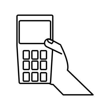 fiş makinesi e-ticaret simgesi