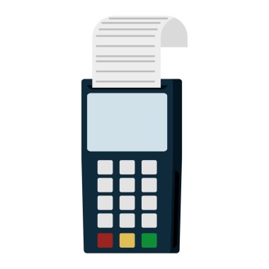 fiş makinesi e-ticaret simgesi