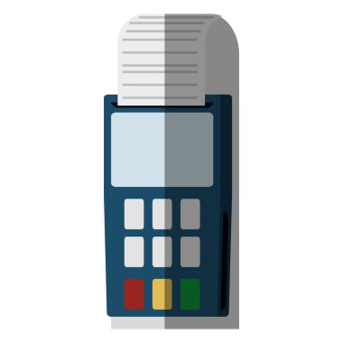 fiş makinesi e-ticaret simgesi